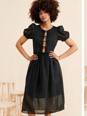 NAYA REA YAROSLAVA MIDI DRESS SIZE 6